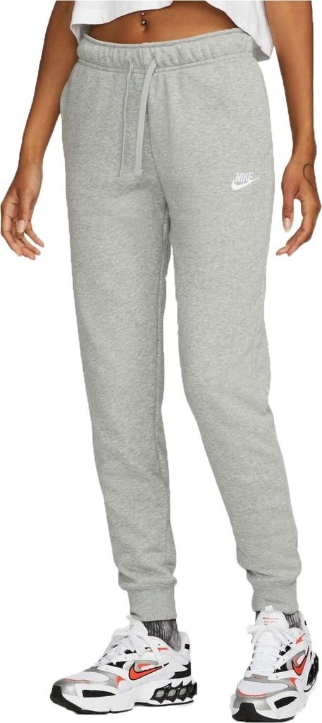 Nike W Nsw Club Flc Mr Pant Std 063 Dk Grey Heather/White S Zdjęcie produktu