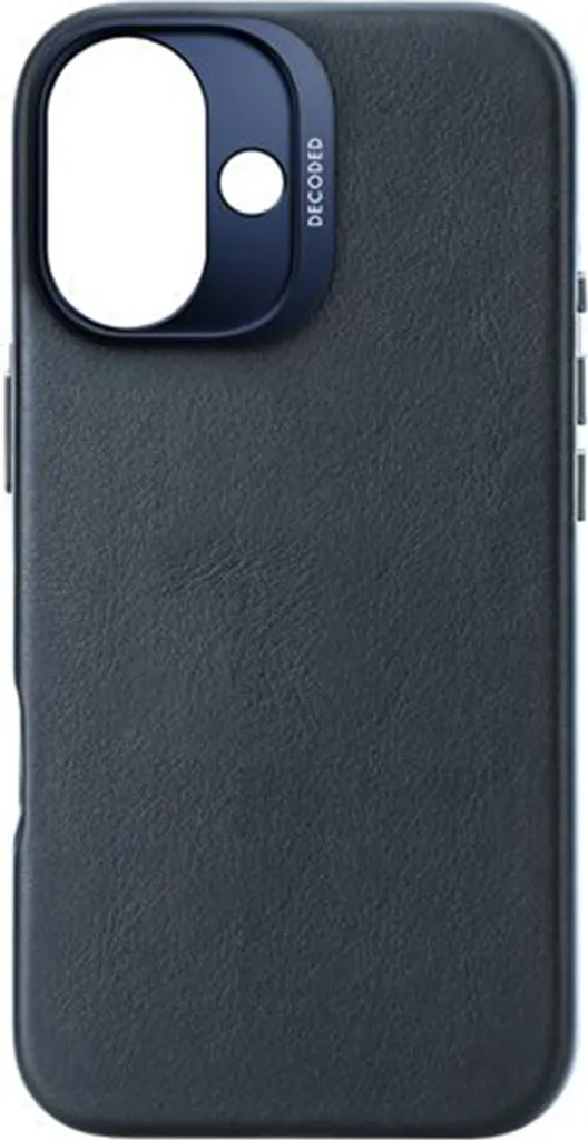 Étui iPhone 16 antichoc cuir bleu : fini les rayures avec MagSafe inclus