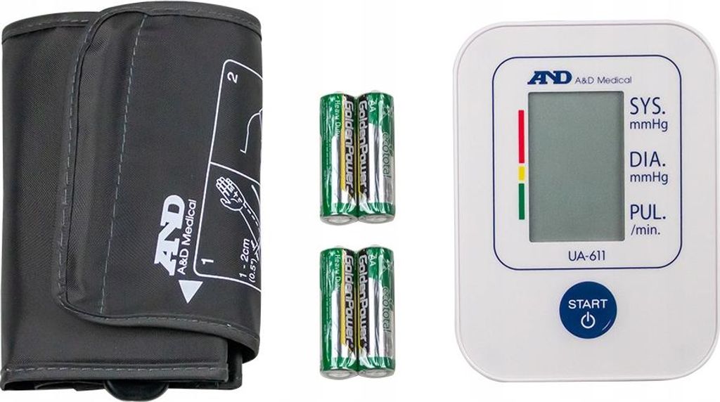 A&D Medical Ua611 digitální tlakoměr na paži 9,6 x 12,9 x Obrázek produktu 