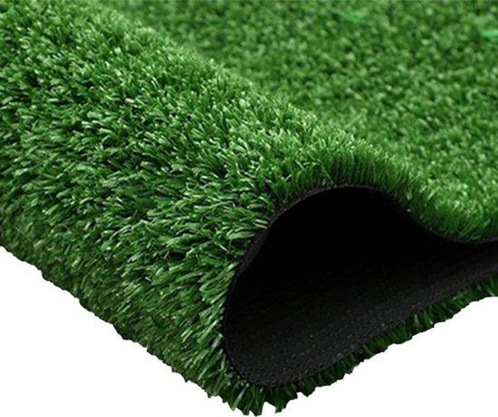 Falsches Gras-Tapis Buiten 2x0,5m Realistisch aussehendes Falschgras Gartenzug für Terrasse Garten Gartenzug Hunde Haustiere (Typ B)