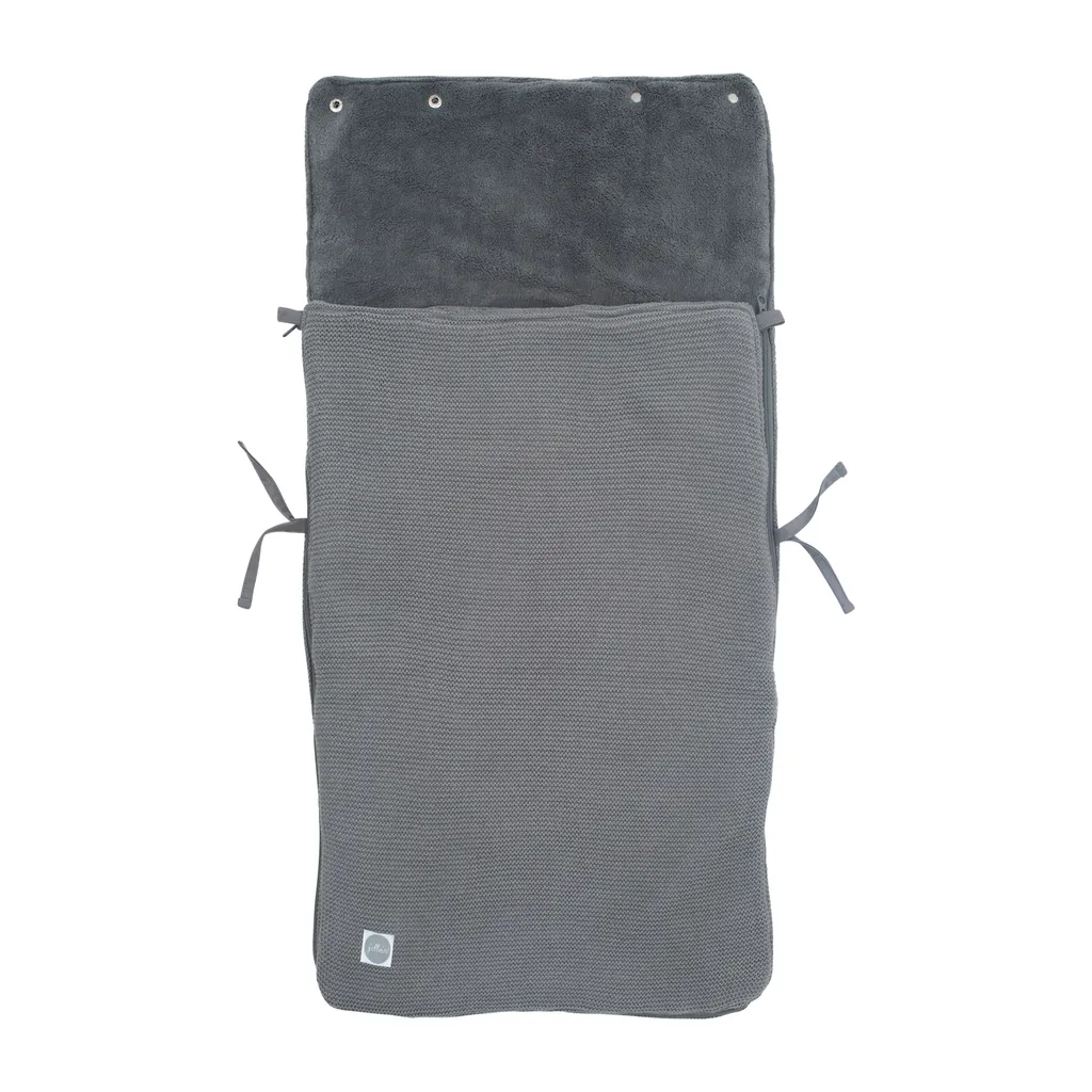 Sac de couchage bébé Jollein Basic Knit Gris pierre - Maille ultra douce