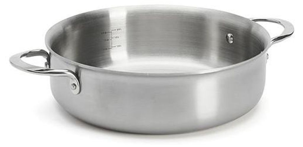 de Buyer 3612.24 ALCHIMY nízký nerezový průměr 24 cm objem Obrázok produktu 