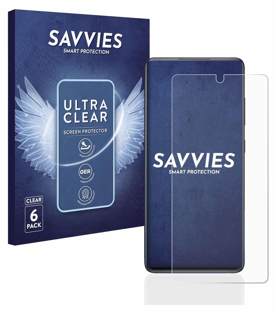 6x Für Samsung Galaxy S20 FE / S20 FE 5G Schutzfolie Produktbild 
