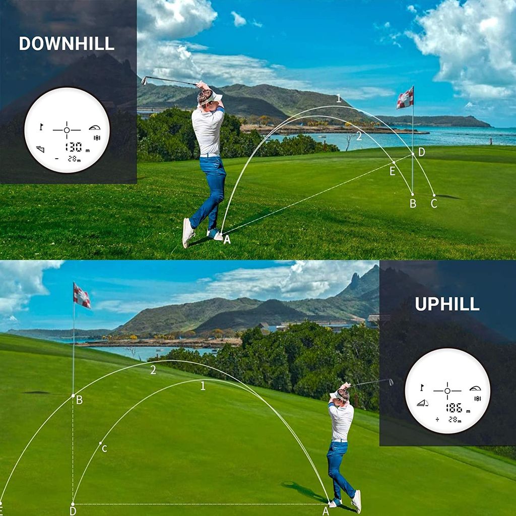 TACKLIFE Golf Laser-Entfernungsmesser für Golf und Jagd Produktbild 8