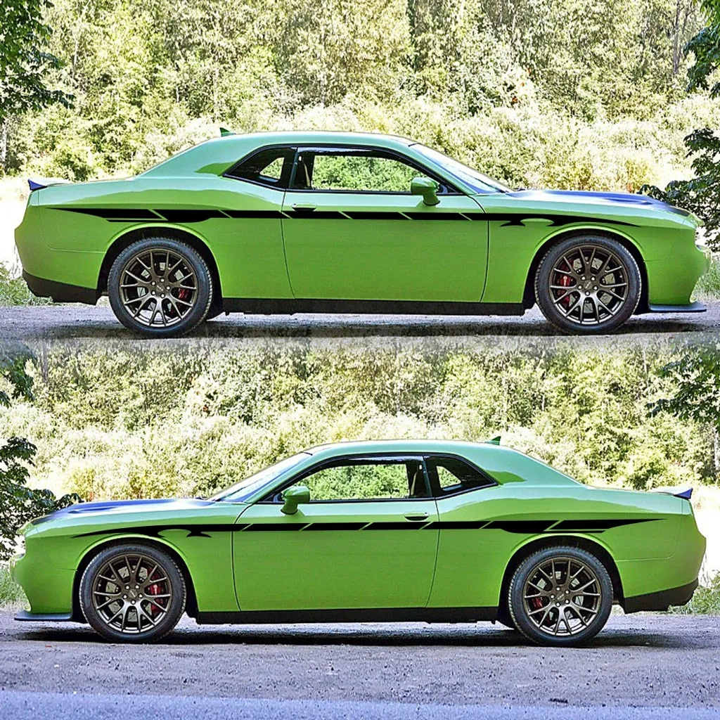 Decalcomanie Auto 350cm Strisce Vinile Nero | Decorazione Grafica Laterale