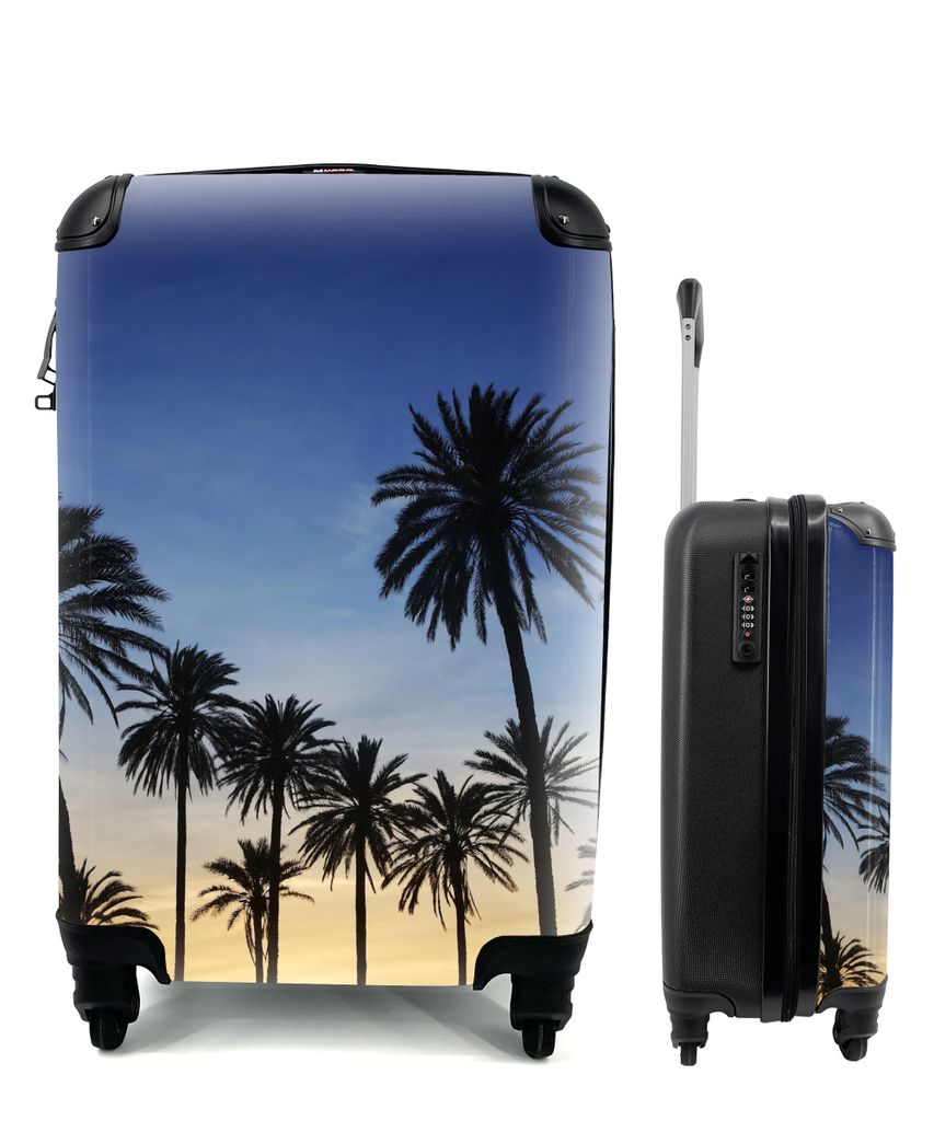 MuchoWow® Koffer Handgepäck Trolley Rollkoffer Kleine Produktbild 