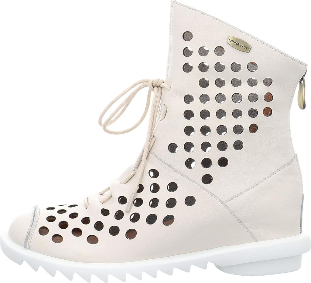Laura Vita Schnürstiefeletten Damen 31393936373431 Weiß 42 Produktbild 