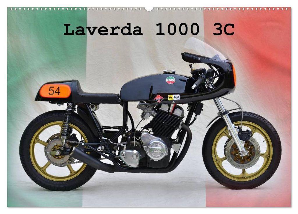 Laverda 1000 3C (Wandkalender 2027 DIN A2 quer), CALVENDO Monatskalender
