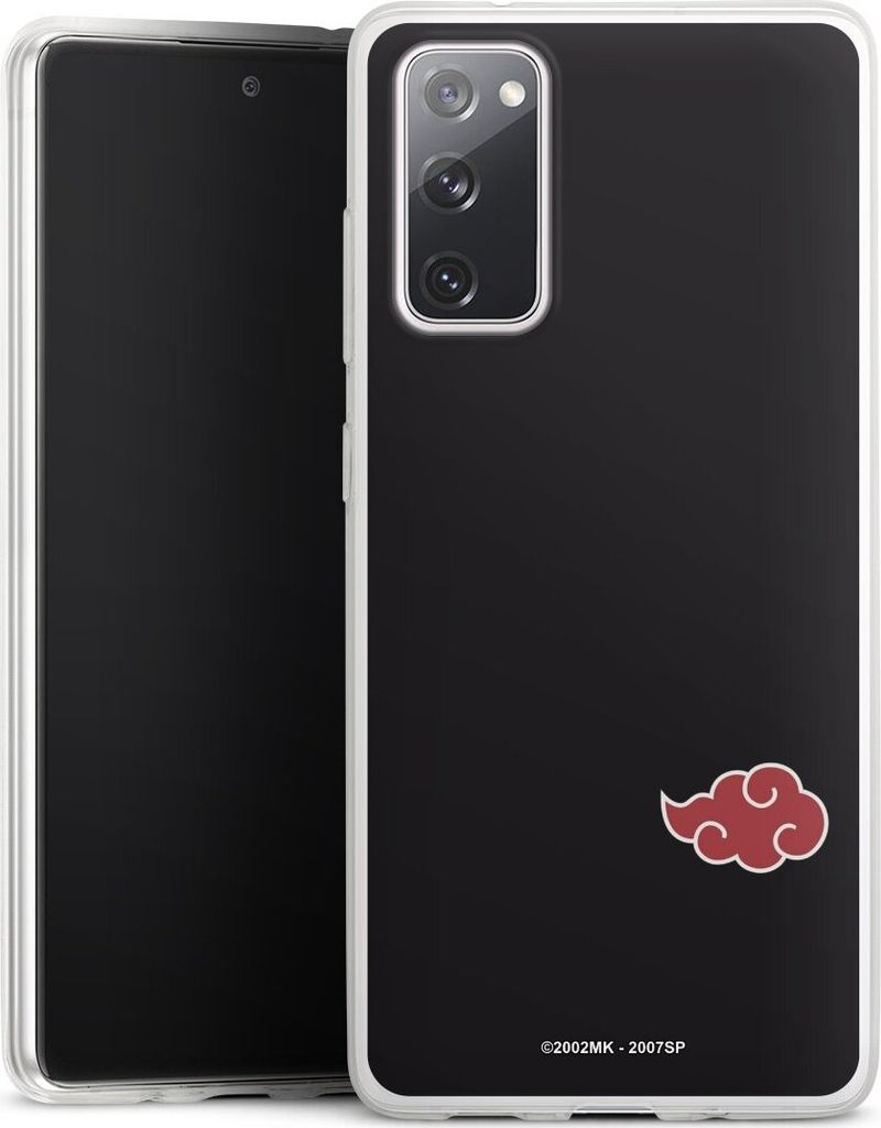 DeinDesign Slim Hülle für Samsung Galaxy S20 FE 5G Silikon Case Ultra Dünn Handyhülle Naruto Shippuden Offizielles Lizenzprodukt Akatsuki