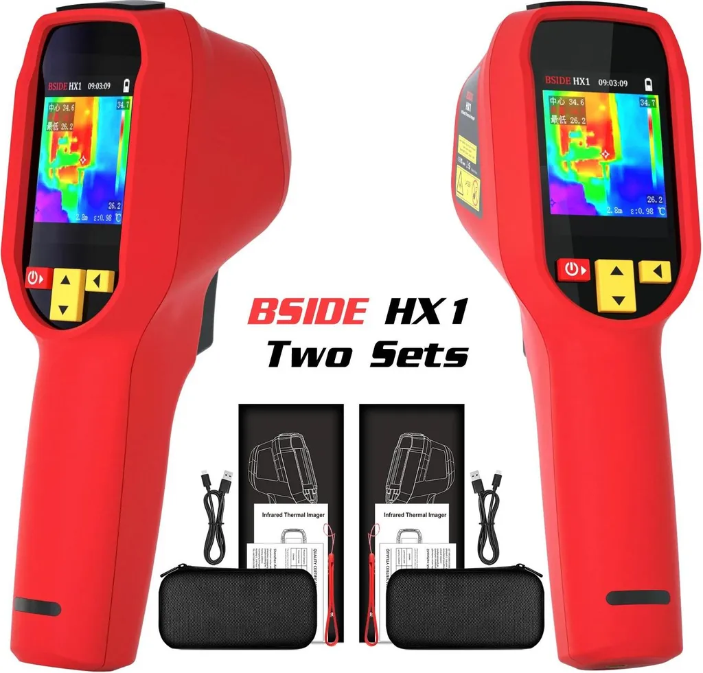 Caméra thermique pour diagnostic haute résolution HX1 pack 2 kits