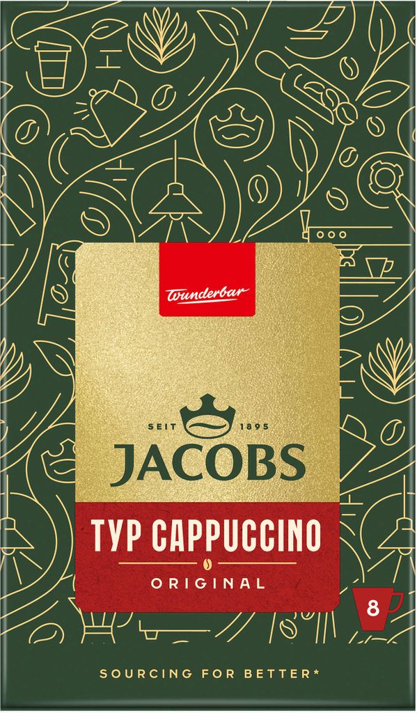 JACOBS Löskaffee Typ Cappuccino 10 x 8 Sticks - 80 Getränke Produktbild 6