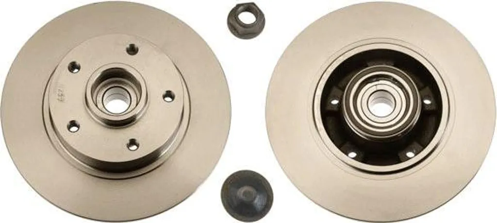 Disque de frein anti-vibration TRW DF6190BS pour Megane et Fluence