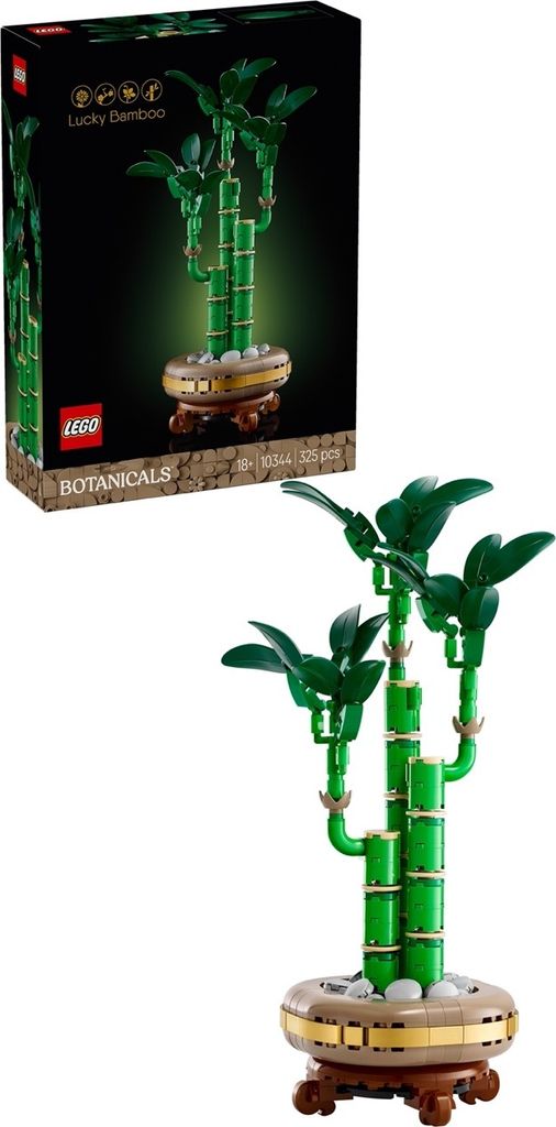 LEGO Botanicals Glücks-Bambus, Kunstpflanze, Bauset für Produktbild 
