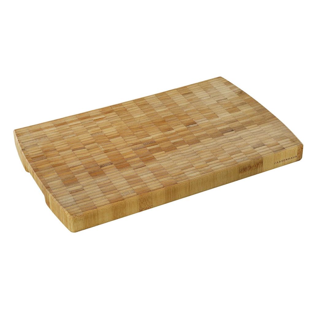 Zassenhaus Hackblock Bambus 40x25x3cm