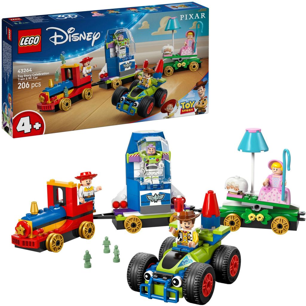 LEGO® Disney 43264 Párty vláčik a RC auto z filmu Toy Story Obrázok produktu 