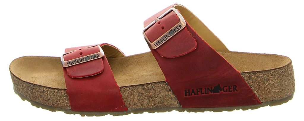Haflinger Klassische Pantoletten Damen 32303831383631 Rot 39 EU