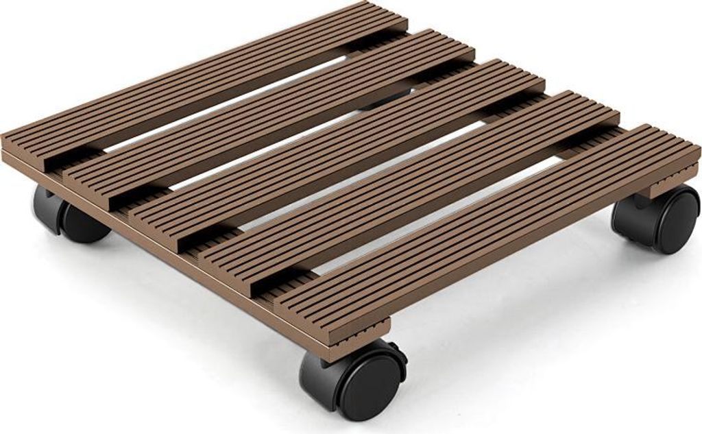 Faziango WPC Pflanzenroller 30cm, Blumenroller Tragkraft 80 Produktbild 
