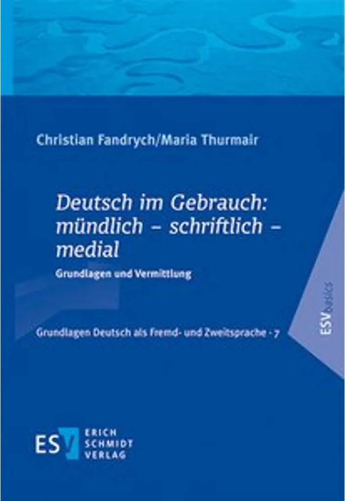 Livre d'allemand à l'usage oral et écrit avec CD de méthode de langue
