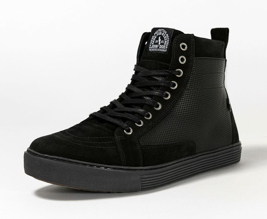 Buty motocyklowe John Doe Neo czarny/czarny-45 Zdjęcie produktu 
