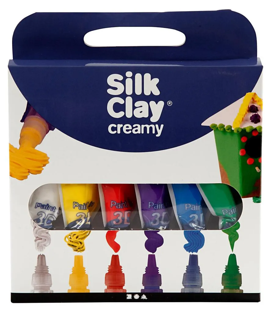 Peindre sur soie facilement avec le coffret Seidenton crémeux 6x35ml