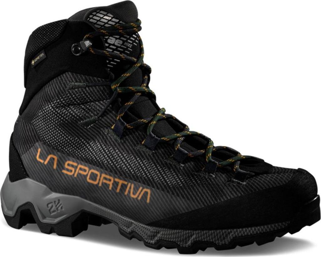 Aequilibrium Hike GTX, Mountain Hiking Schuhe, Herren - La Sportiva, Größe:6.5 UK / 40, Farbe:G00E21-Carbon/Jungle