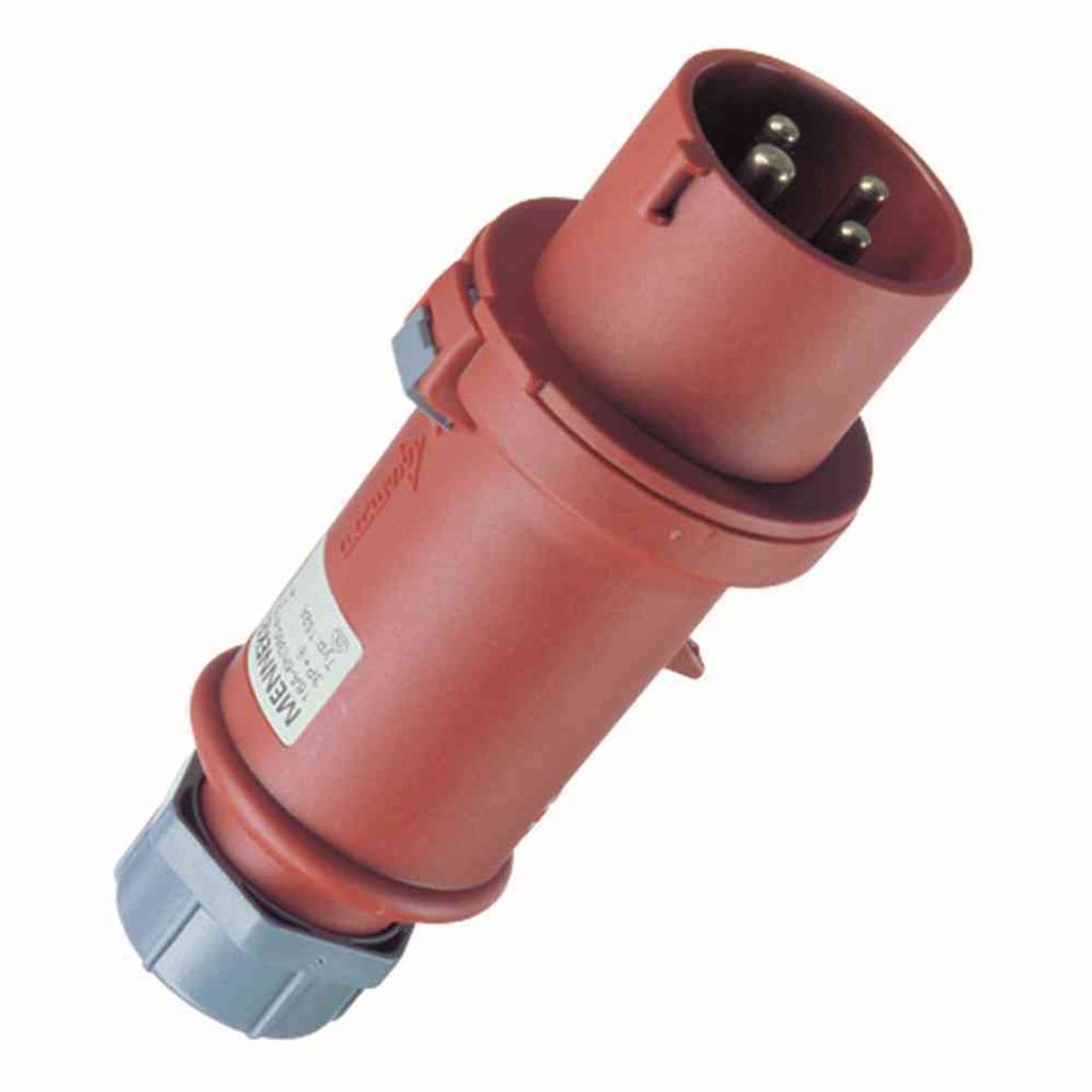 MENNEKES CEE-Stecker 4p 16A IP44 400V/rt 6h schraubl.Kl