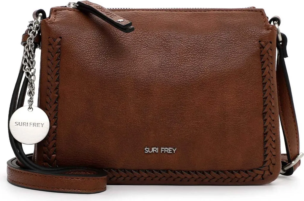 Idea Regalo Donna: Borsa Tracolla SURI FREY SFY Piggy Cognac