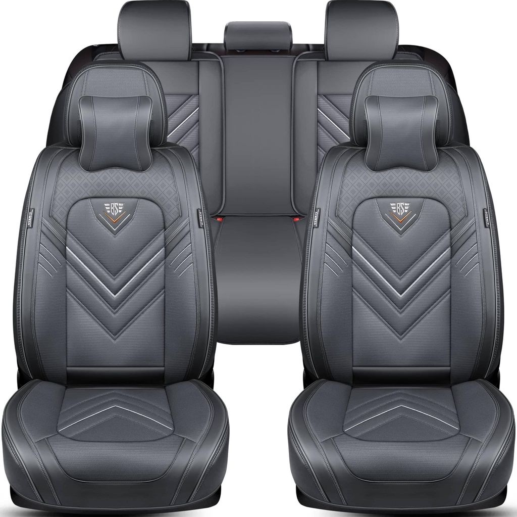 Fiat 500L Bj 2012-17 kompatible Schonbezüge in Grau FSL1