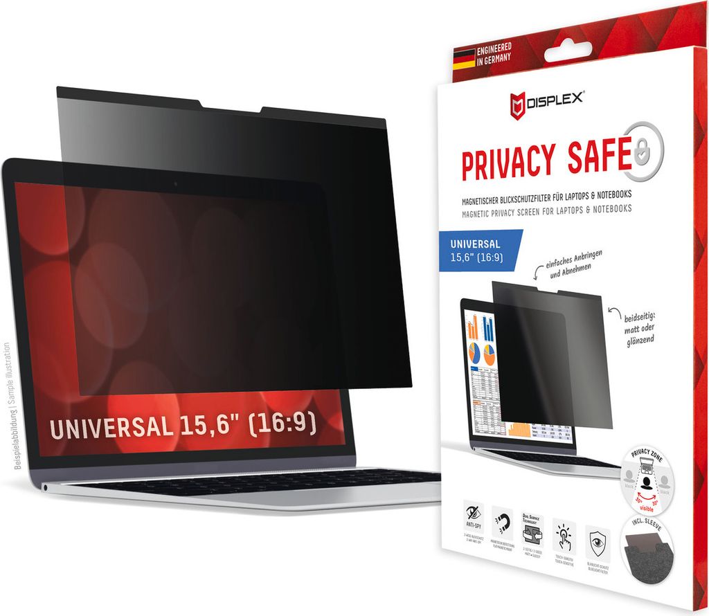 DISPLEX PRIVACY Safe Universal 15.6"