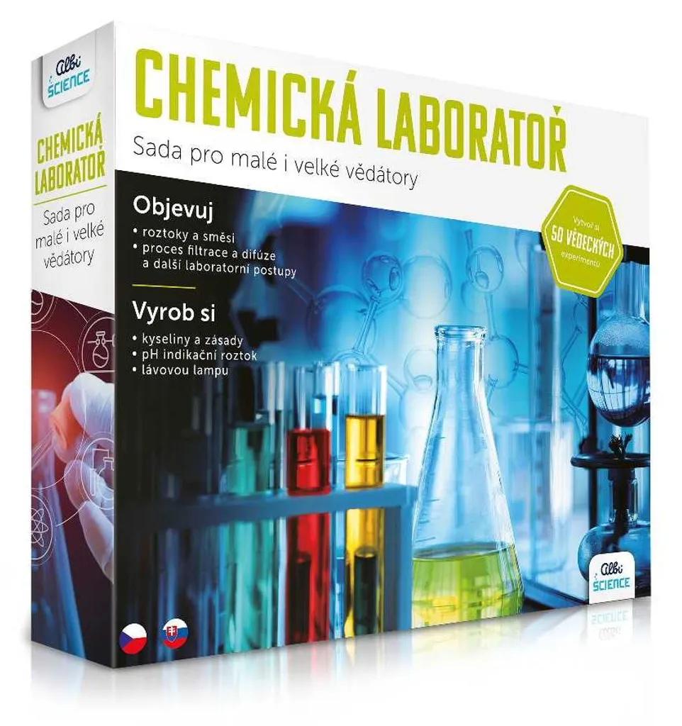 Kit laboratoire chimique éducatif pour initiation scientifique à la maison
