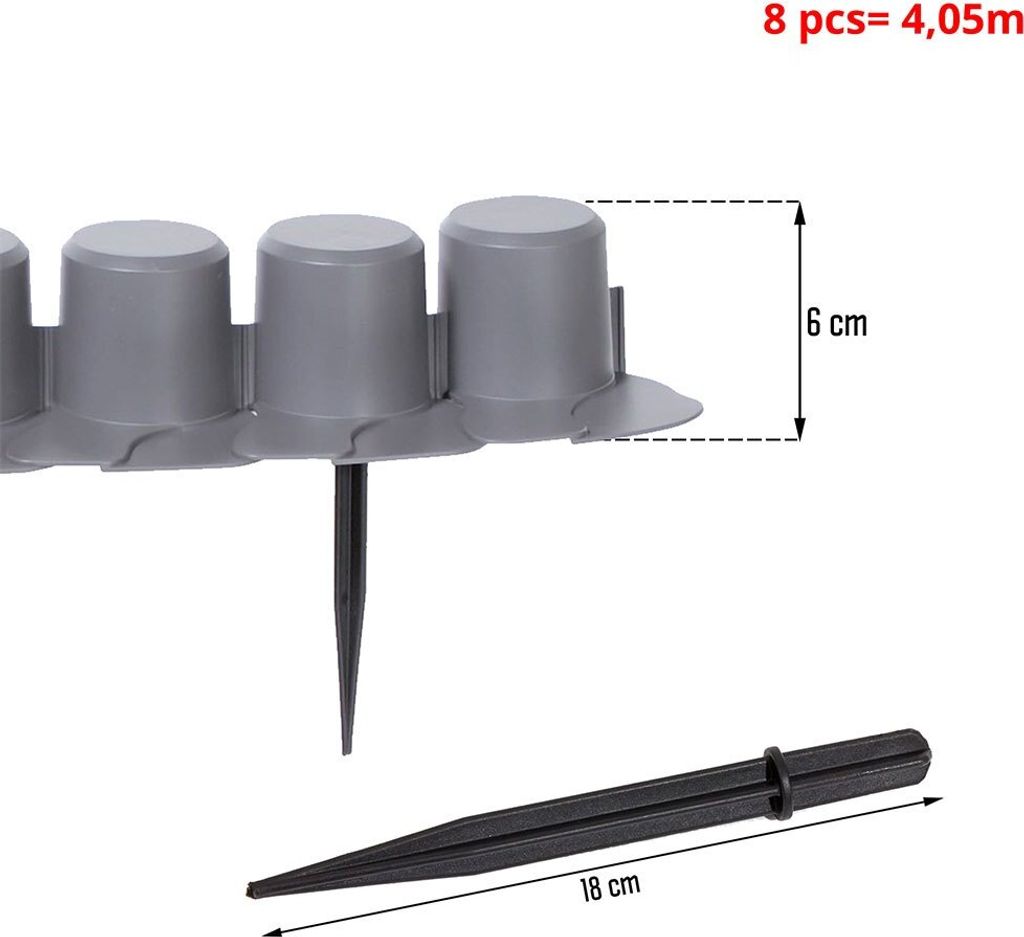 Prosperplast Palisada Collection 40.5x11x6 Cm Trennzeichen Produktbild 15