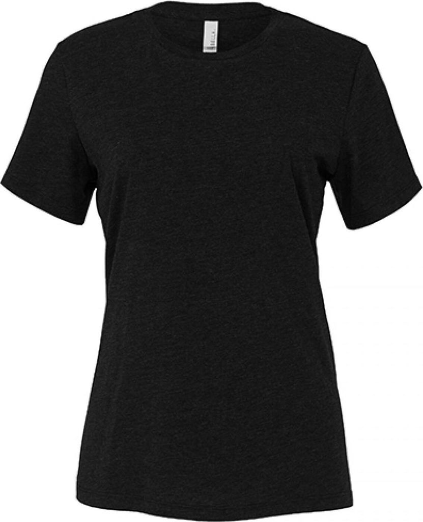 Bella 6400 | WomenŽs Relaxed Jersey Short Sleeve Tee - Farbe: Black Heather - Größe: M