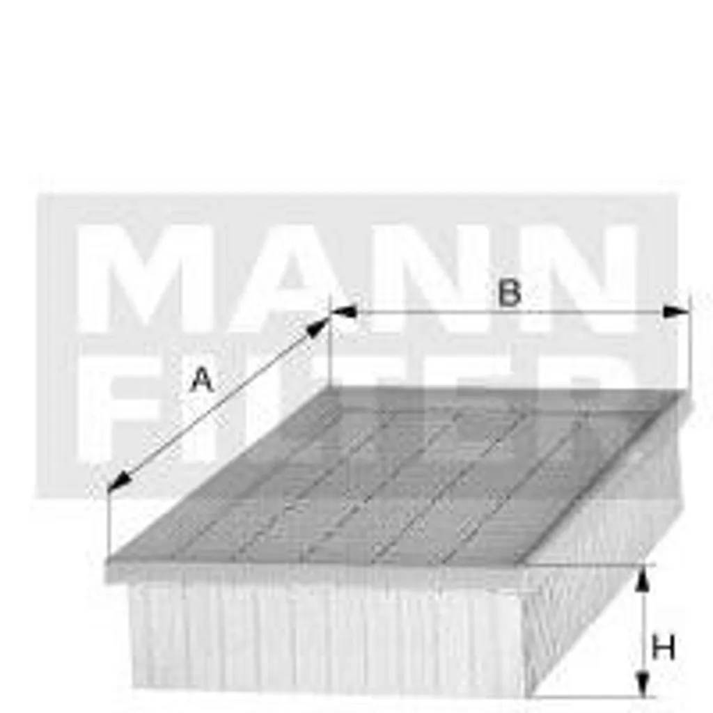 MANN-FILTER C 29 048 Filtre à air OE 1770940004 pour GLC et Classe C