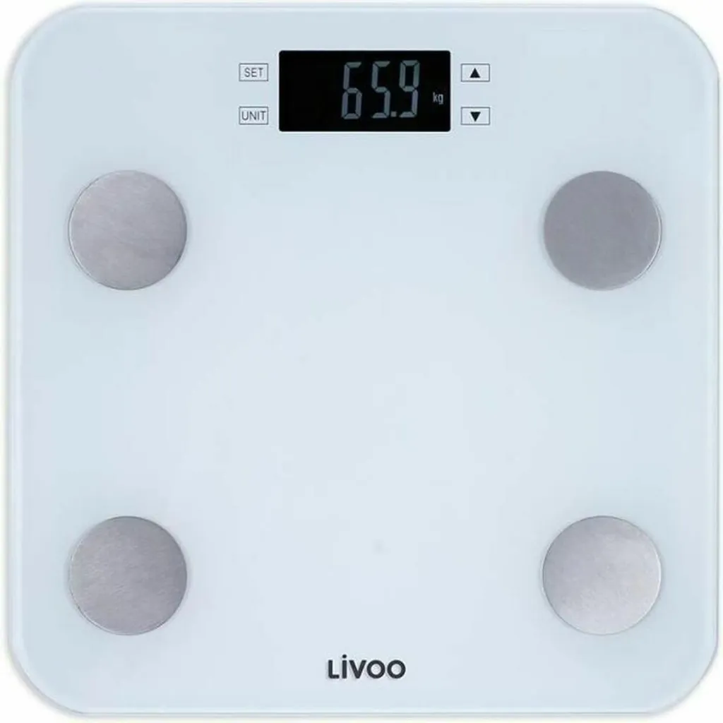 Balance Numérique Livoo DOM427W Haute Précision pour Éviter les Erreurs Poids