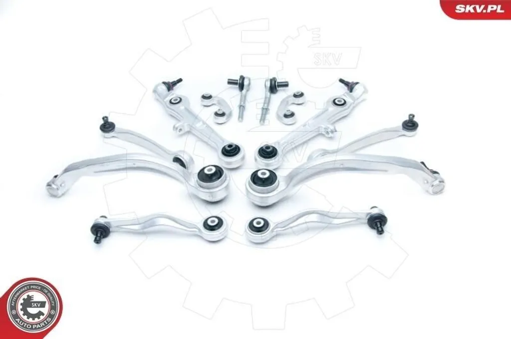 Bras de suspension kit complet 04SKV240 pour train avant Audi A4 Avant B7