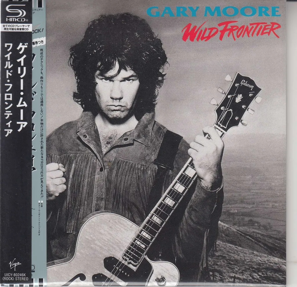 Album CD Gary Moore Wild Frontier SHM-CD Format Mini LP Japonais Rare