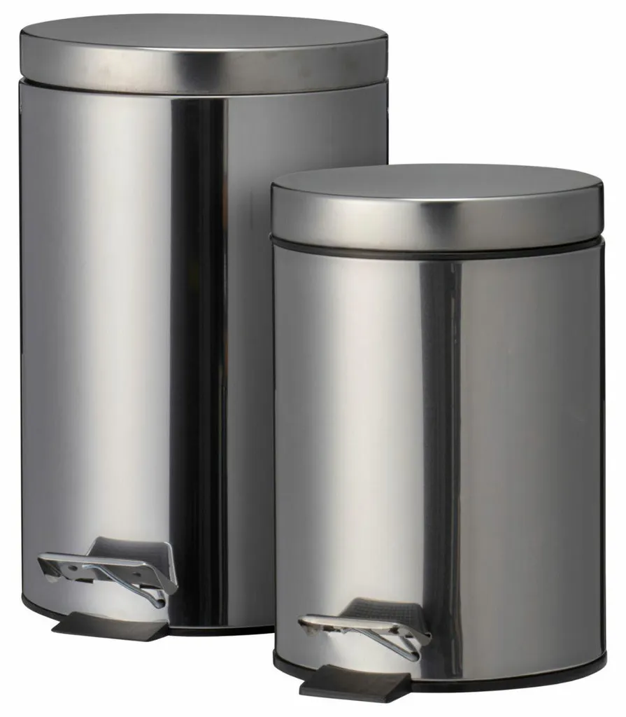 Poubelle de chambre et salle de bain HOWHOMELY - Lot de 2 pour la maison