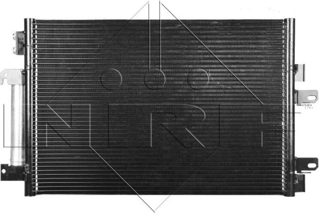 NRF 350086 - OE 68078975AA Klimakondensator mit Trockner für Compass, Patriot (MK74)