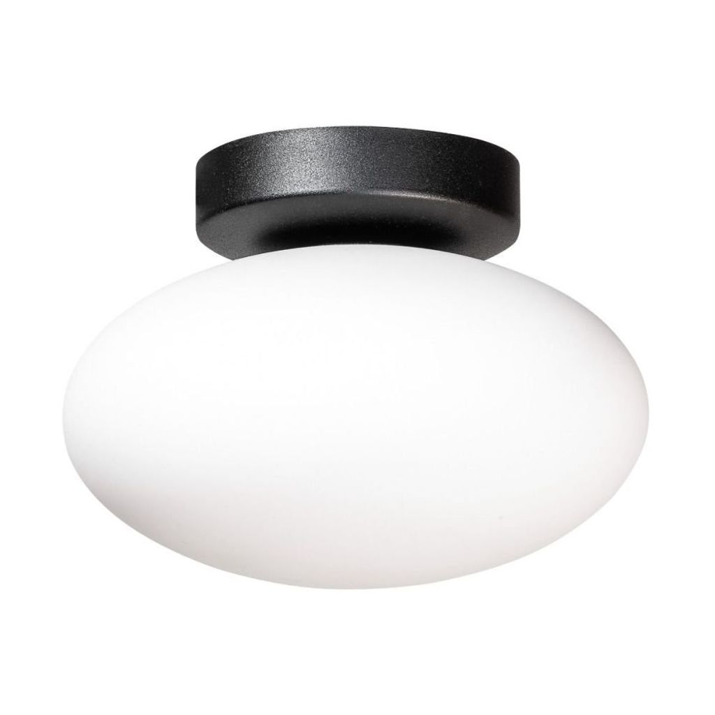 Lampa sufitowa OMI biało-czarna 1xG9x5W szkło Zdjęcie produktu 