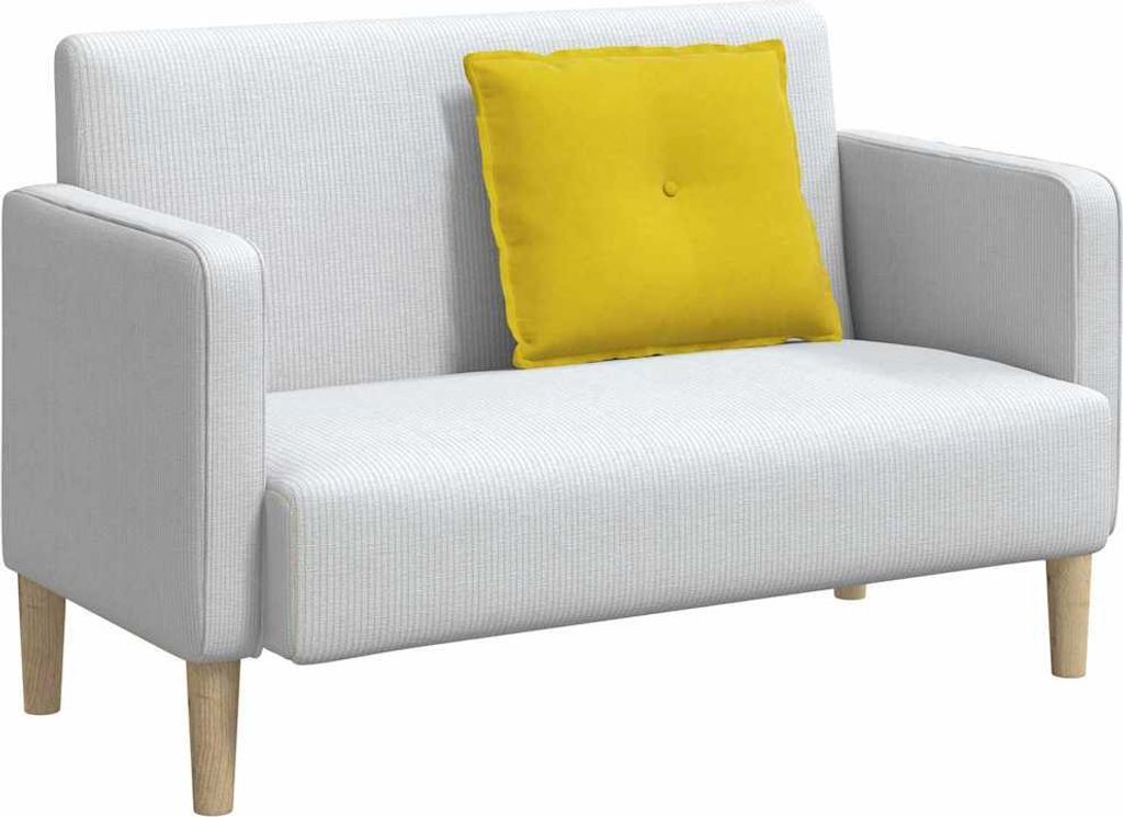 “2026 Modern“ Rückenkissen Gelb 60 x 50cm Cordstoff - Dekokissen Designermöbel 875811 - Dekokissen