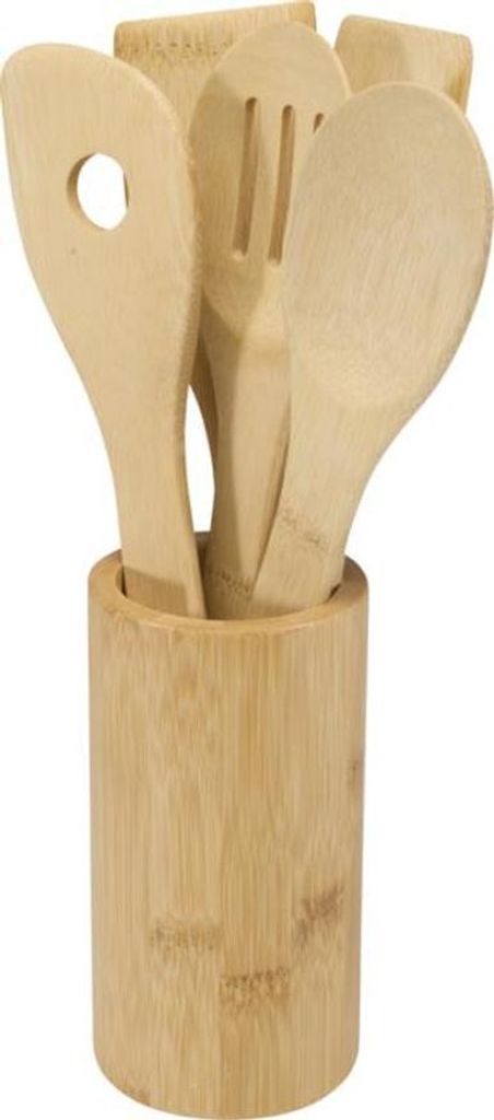 Floso - Küchenwerkzeug-Set "Tala", Bambus, Unifarben PF4971 (Einheitsgröße) (Holz)