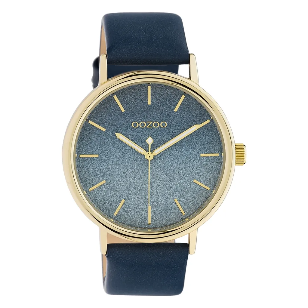 Orologio Oozoo C10938 al Quarzo - Cinturino Pelle Blu Scuro Donna