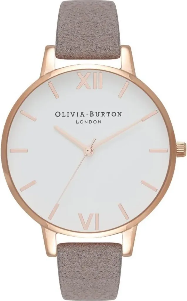 Olivia Burton OB16VE09 Watch - Rose Gold 38mm Vegan Strap