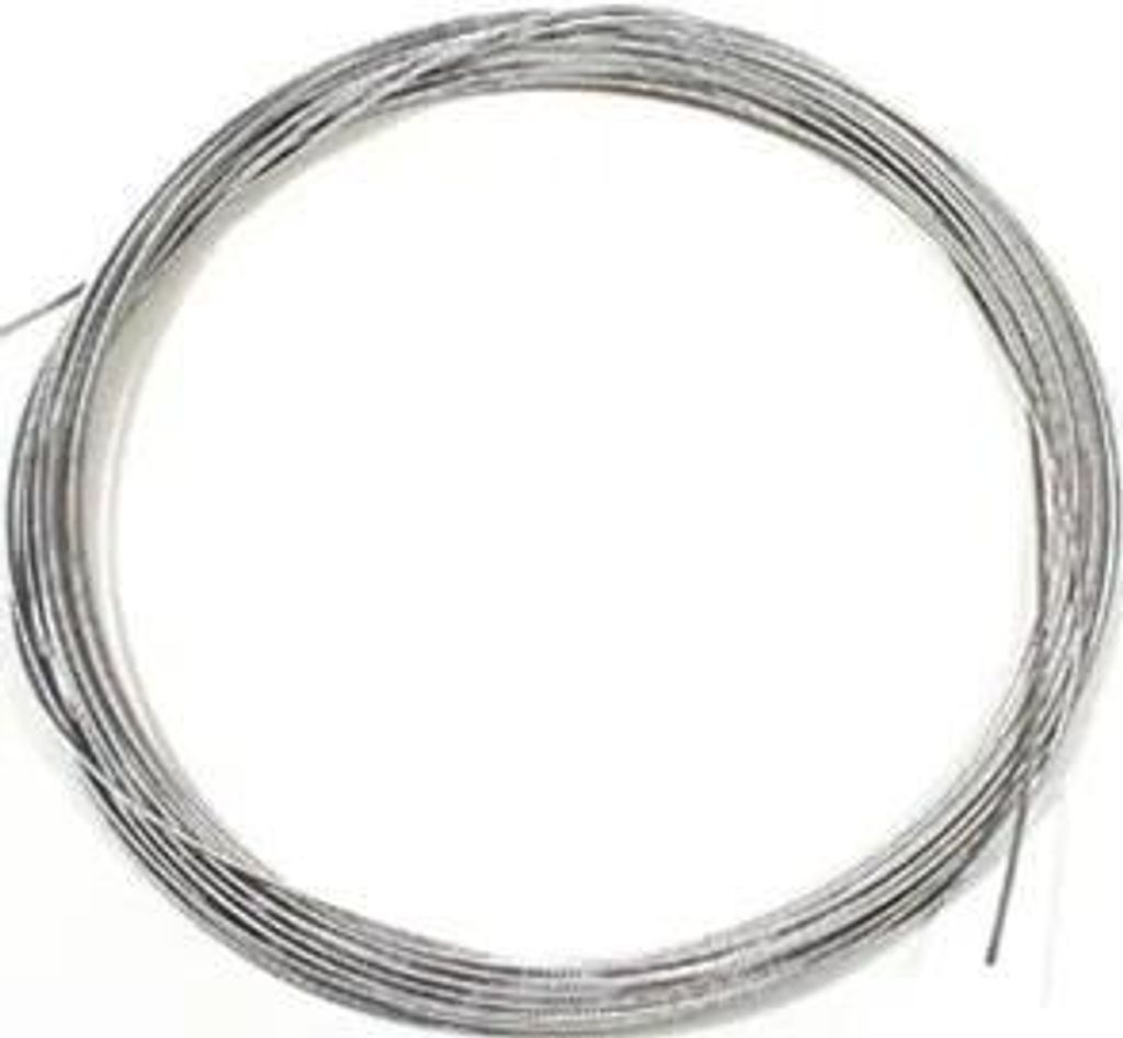 Demnächst erhältlich: Bowdenzug-Zugdraht 1,25 mm Ring a 10 m
