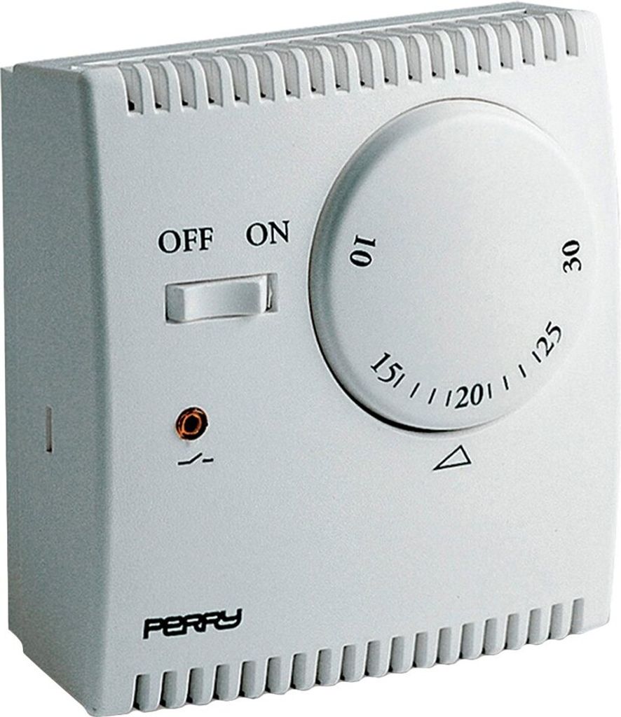 Perry 3016 Elektronischer Thermostat Weiß Weiß One Size