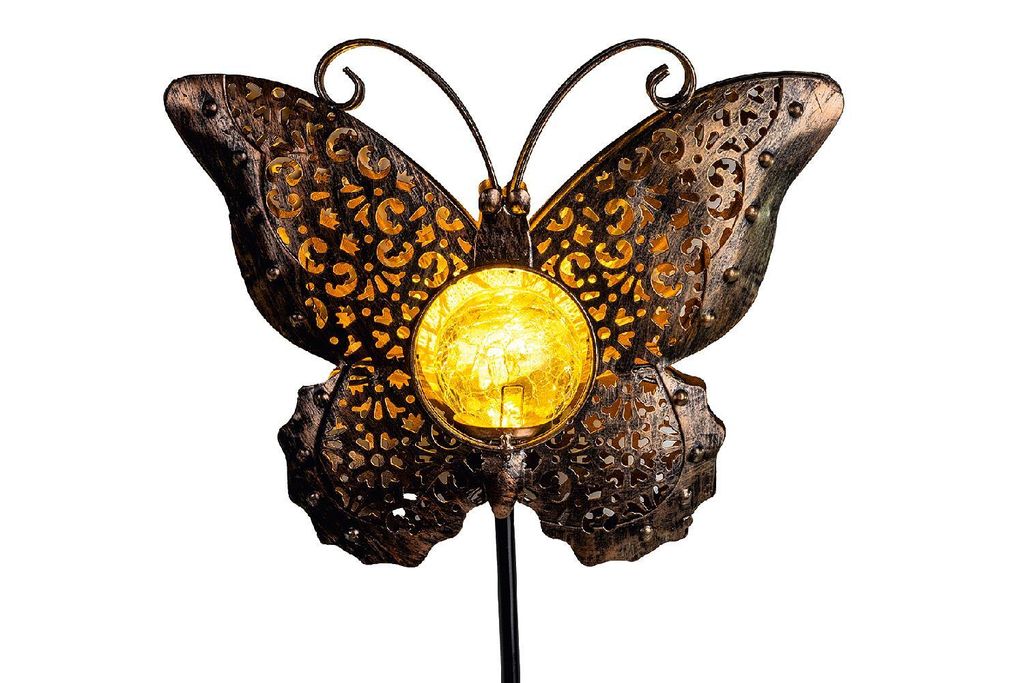 HI LED solární zahradní motýl 102cm Obrázek produktu 