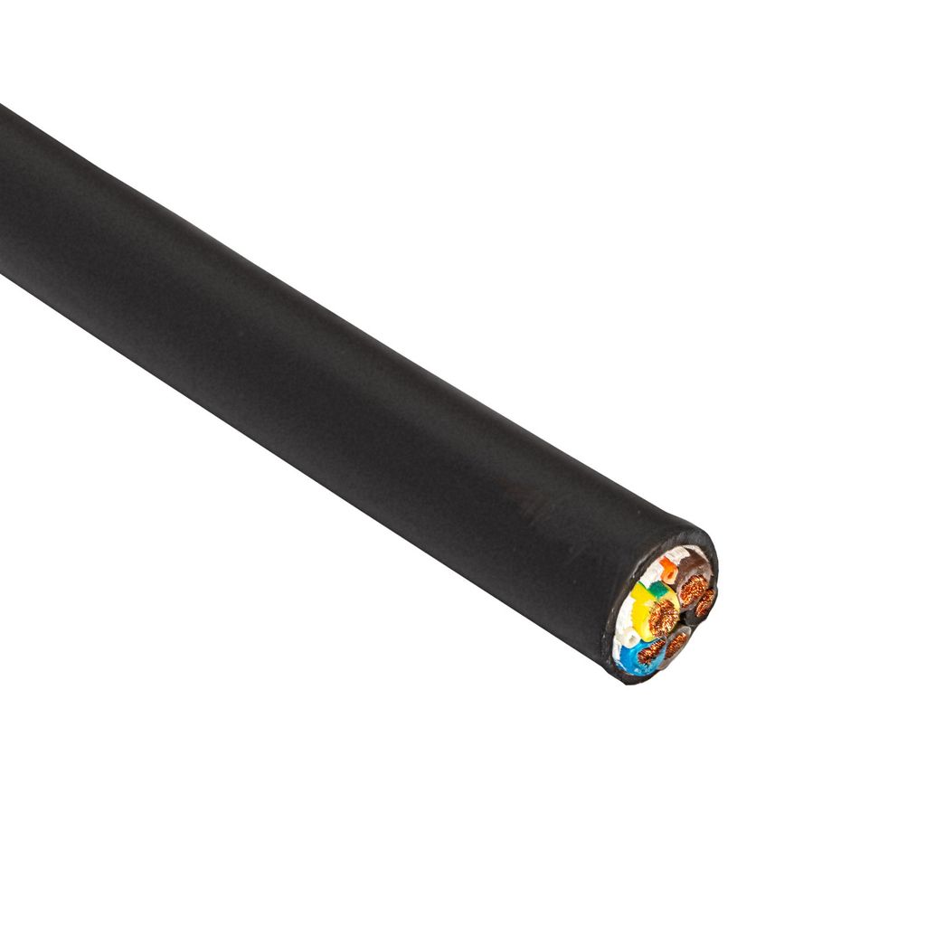 AKYGA EV-Stromkabel AK-SC-E12 CU 5x6mm² + 2x0,5mm² 3-phasig 32A 450/750V 1m