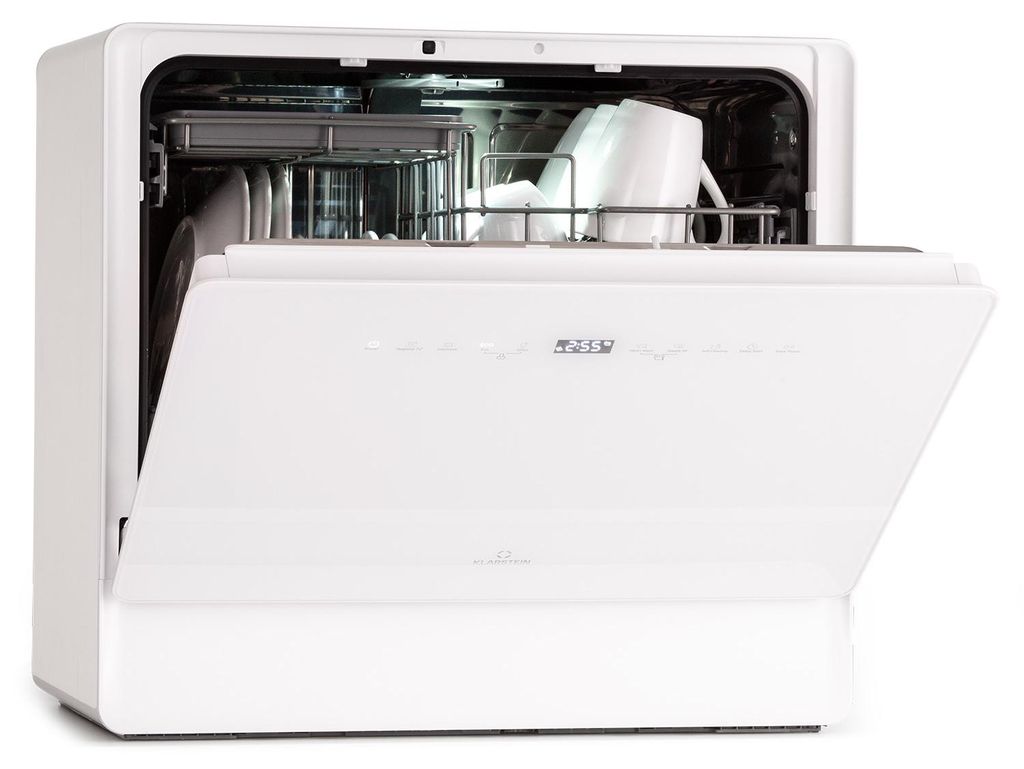 Klarstein Mini-Geschirrspüler für 5 Gedecke, Leiser Produktbild 