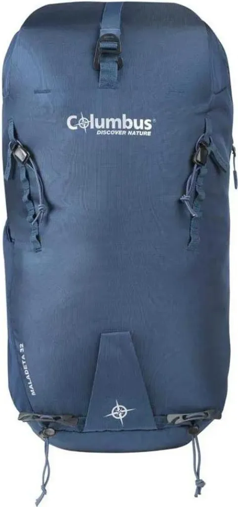 Columbus Maladeta 32L Sac à dos respirant bleu avec sangles réglables