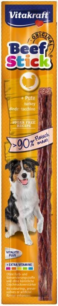 Vitakraft Beef Stick Truthahn-Leckerbissen für Hunde, 1 Stück